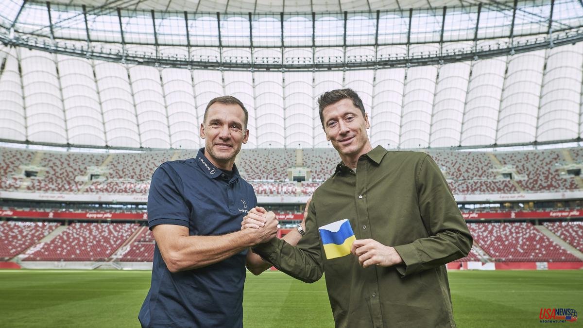 Lewandowski's promise: "I will take the colors of Ukraine to the World Cup"