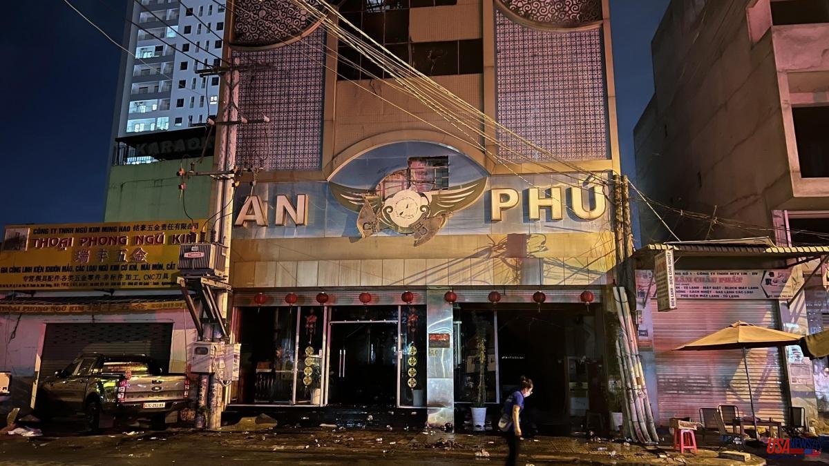 At least 33 dead in the fire of a karaoke in Vietnam