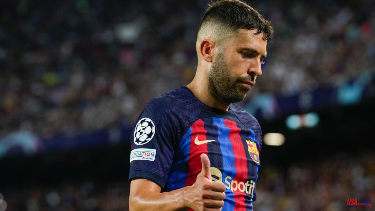 Jordi Alba: "I like to go to the front and the others to go to the front"