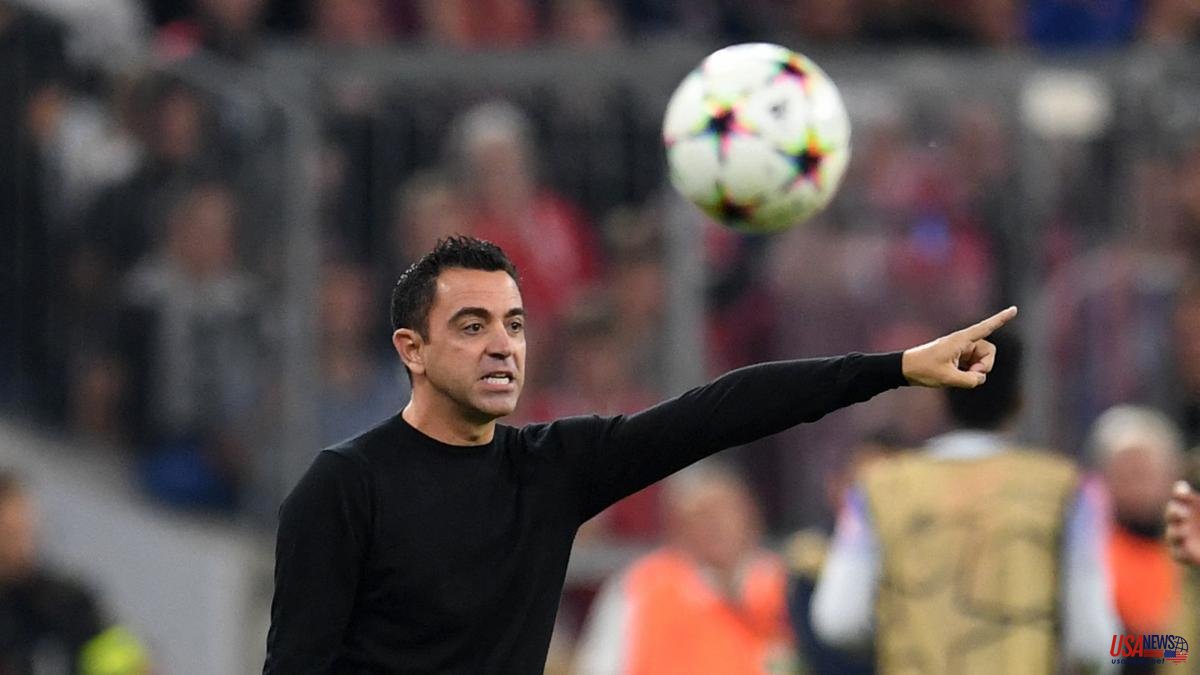 Xavi and Barça stay with six players