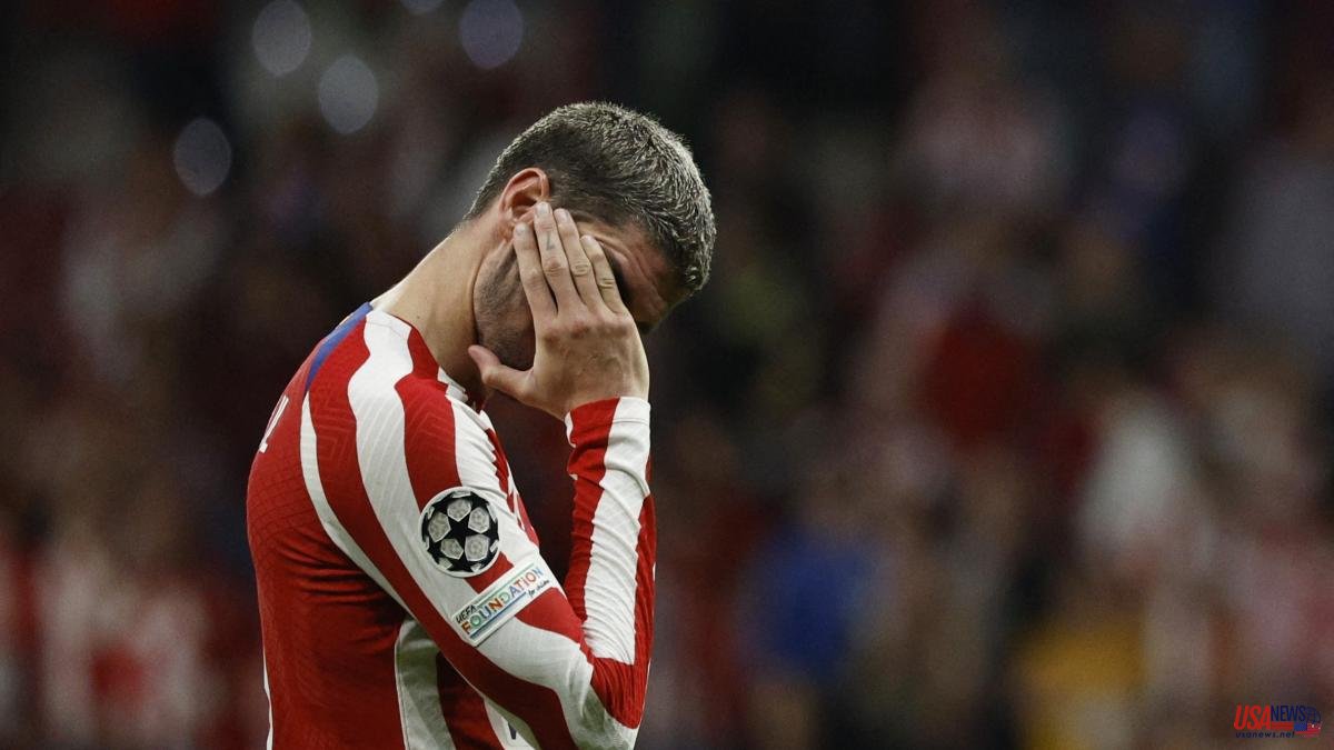 Atlético was also out after missing a penalty with the game over
