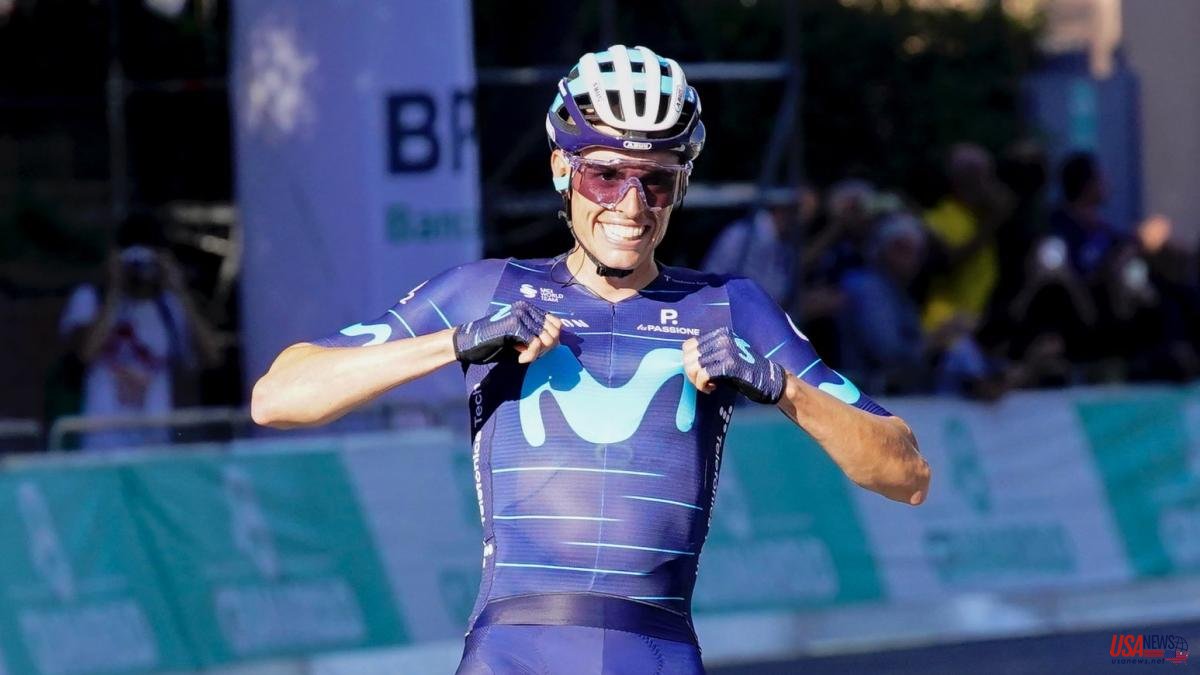Enric Mas wins the Giro dell'Emilia, his first win in 17 months
