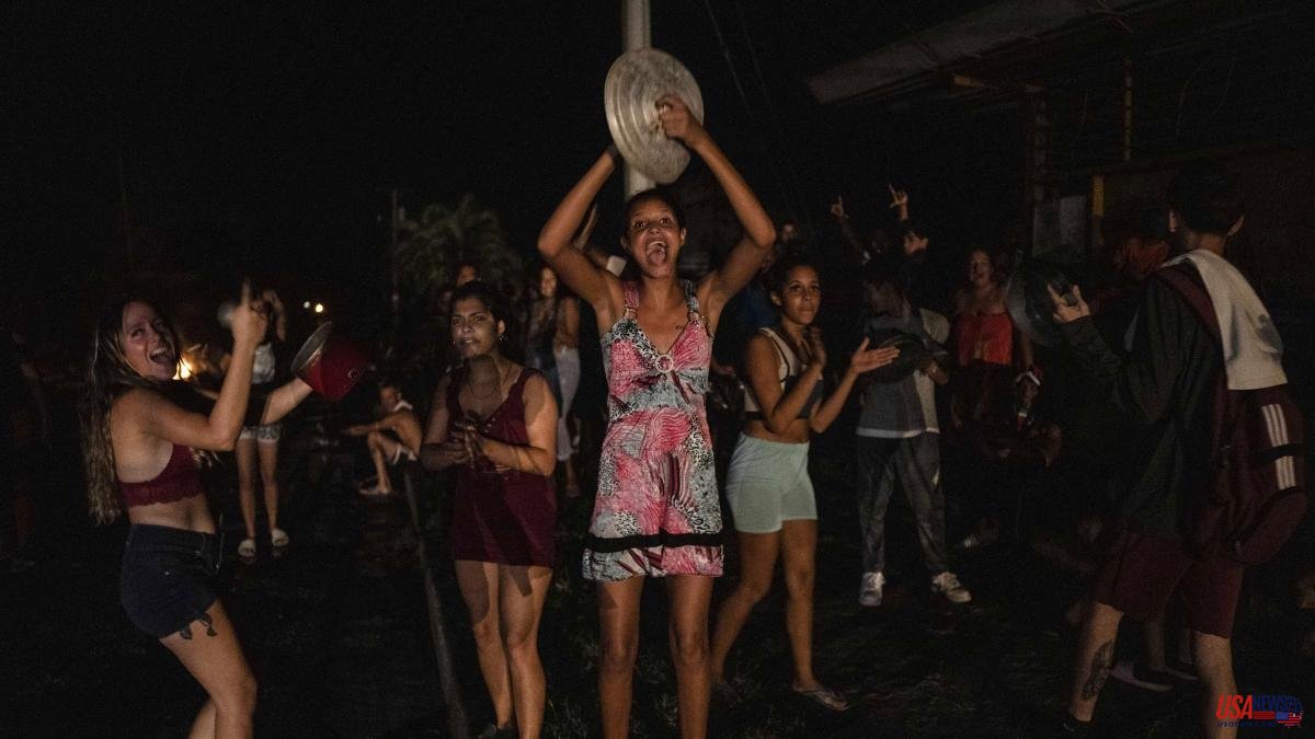 Second night of protests in Cuba: the chaos that Ian left on the island fuels social discontent