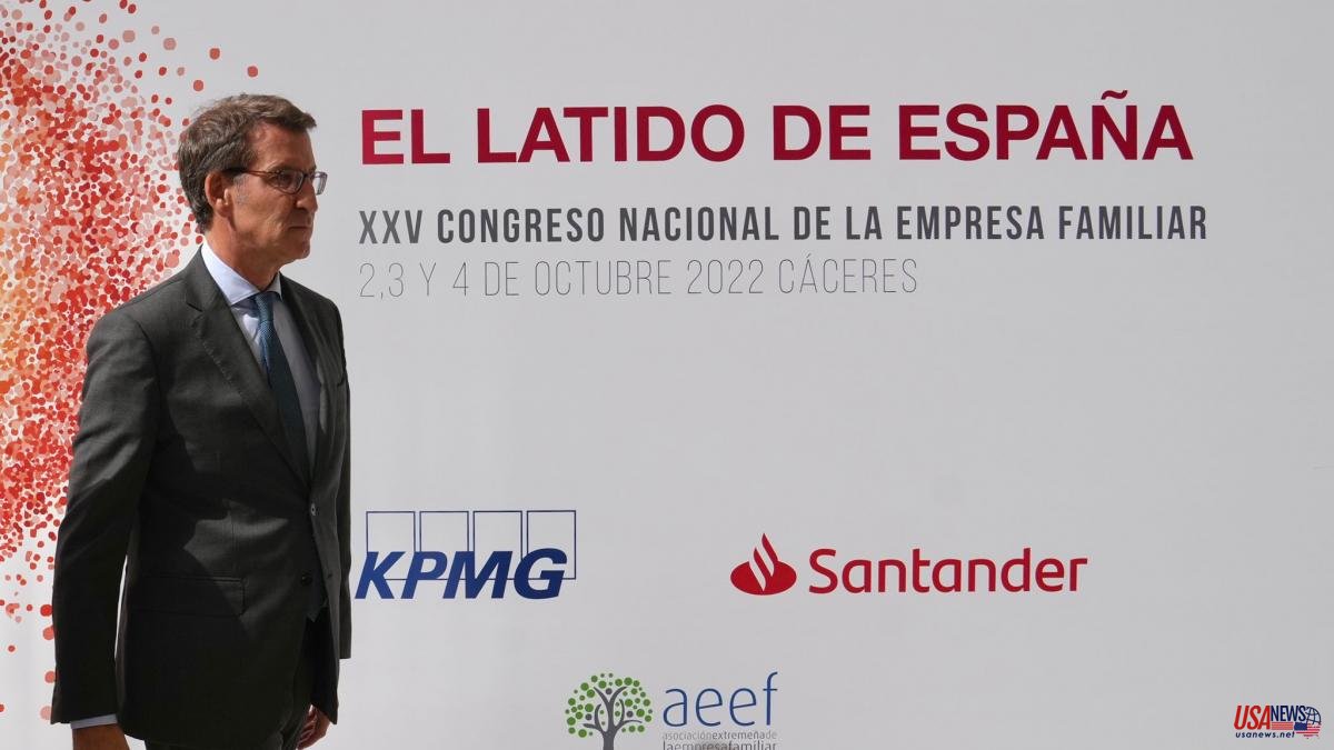 Feijóo believes that the tax on large fortunes will relocate investments outside of Spain