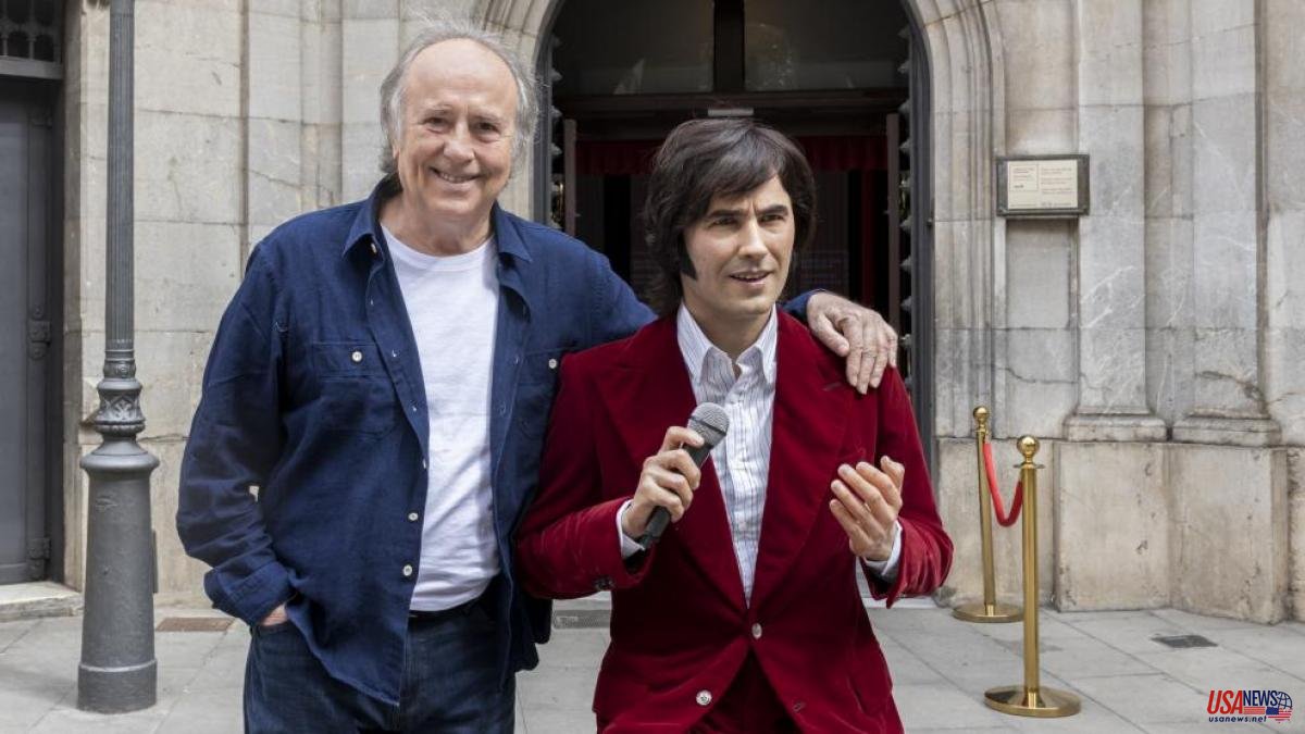The Barcelona Wax Museum pays tribute to Joan Manuel Serrat with a new figure