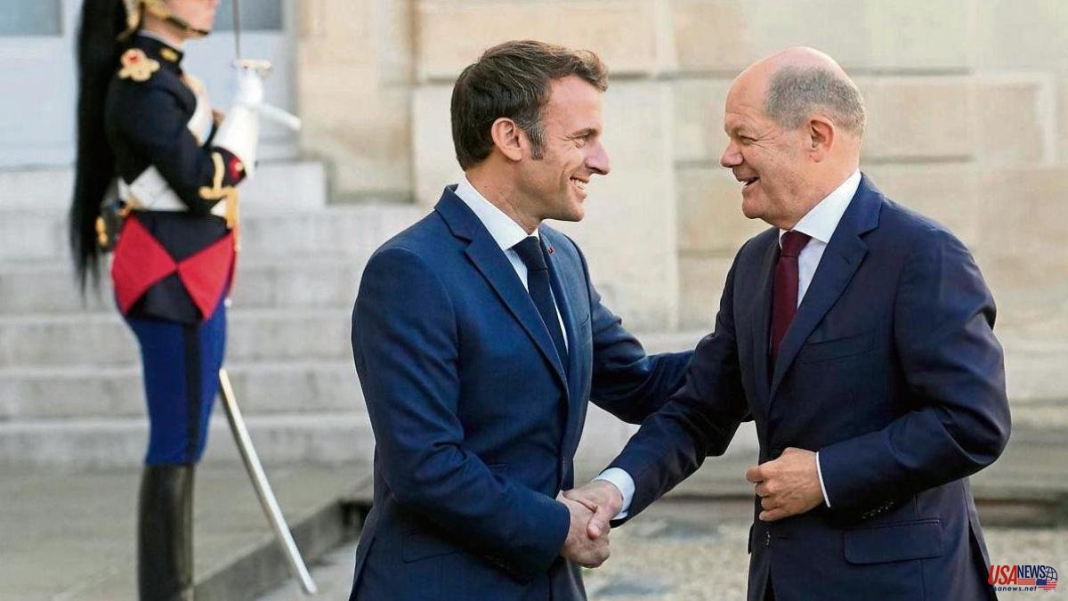 Macron and Scholz make up their crisis to try to redirect the deteriorated bilateral relationship