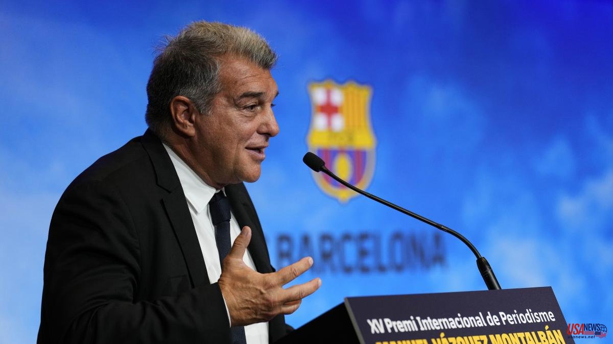 Laporta: "I can't blame anyone for anything"