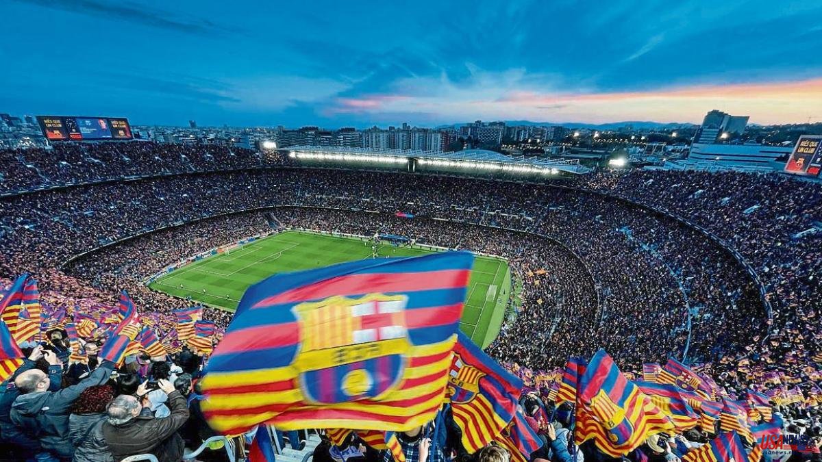 The Camp Nou will once again be a party to welcome Bayern