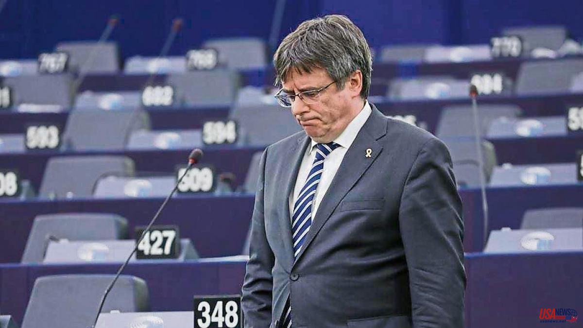 The JEC responds today to the European Parliament that it cannot give Puigdemont deputy credentials