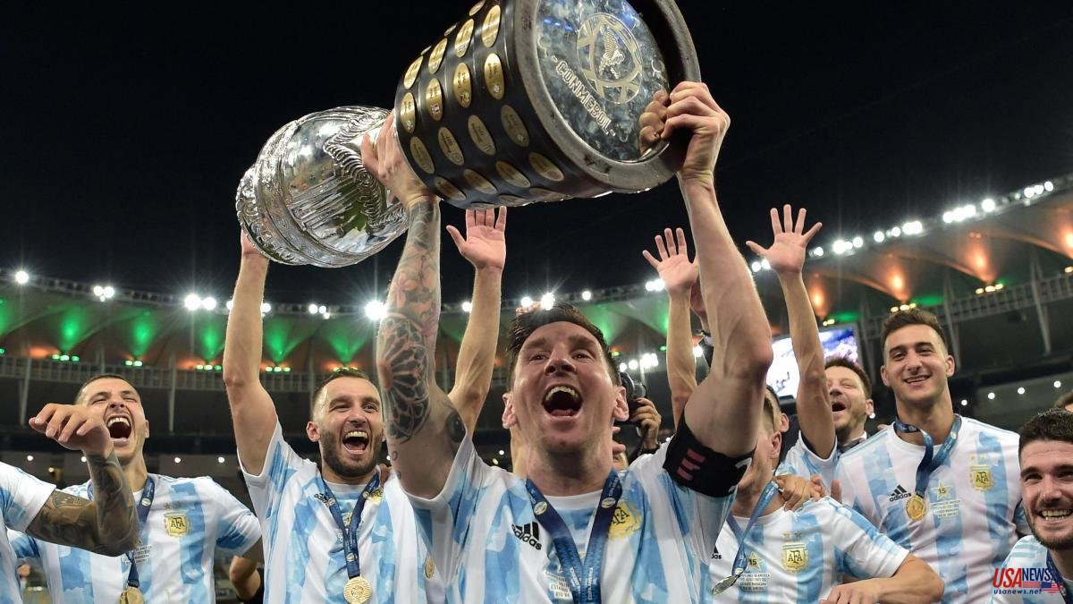 Messi raised his voice: "God brought the cup here so that we could raise it in Maracana"