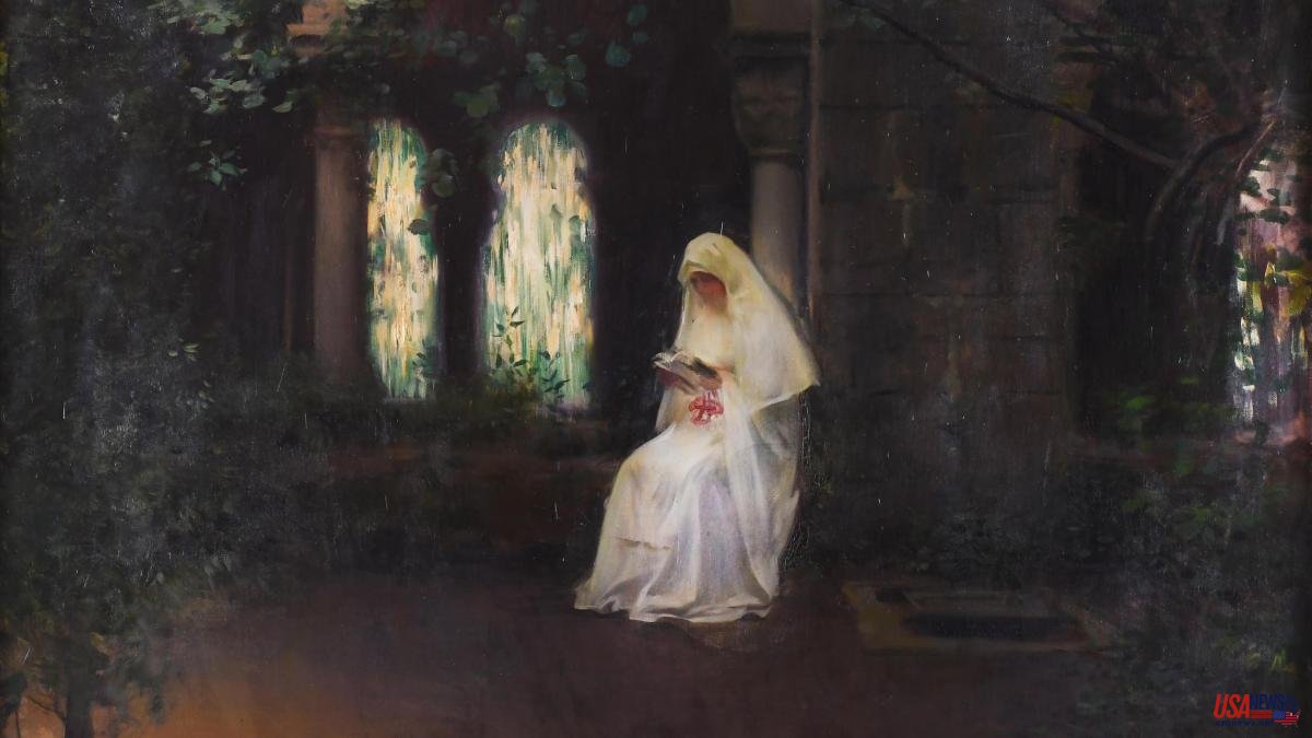 A painting by Ramon Casas that had been hidden for 100 years goes up for auction