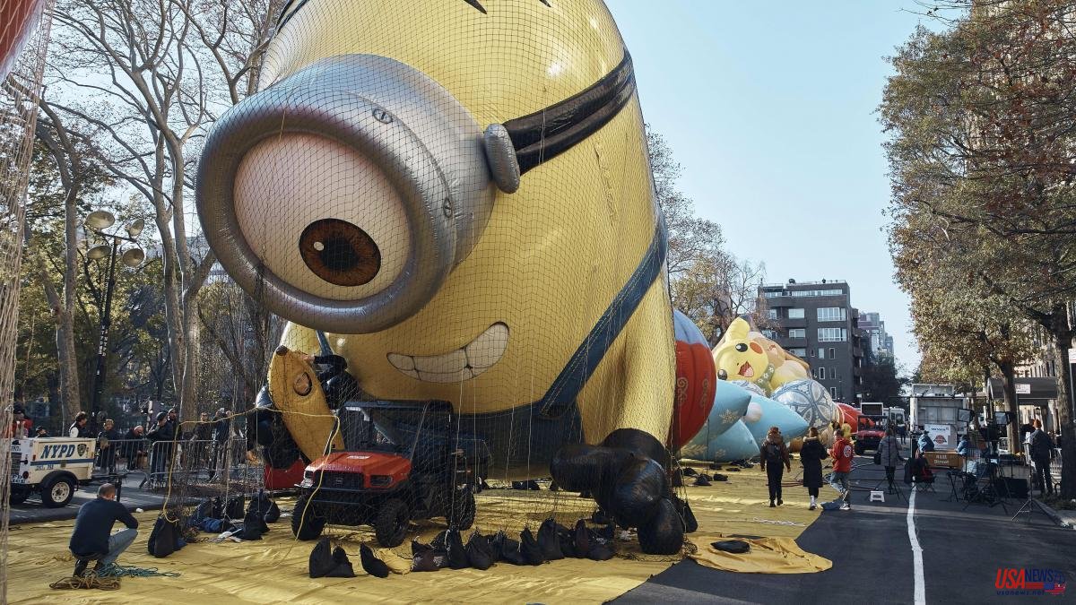 Pictures of the 2022 Thanksgiving Day Parade in New York