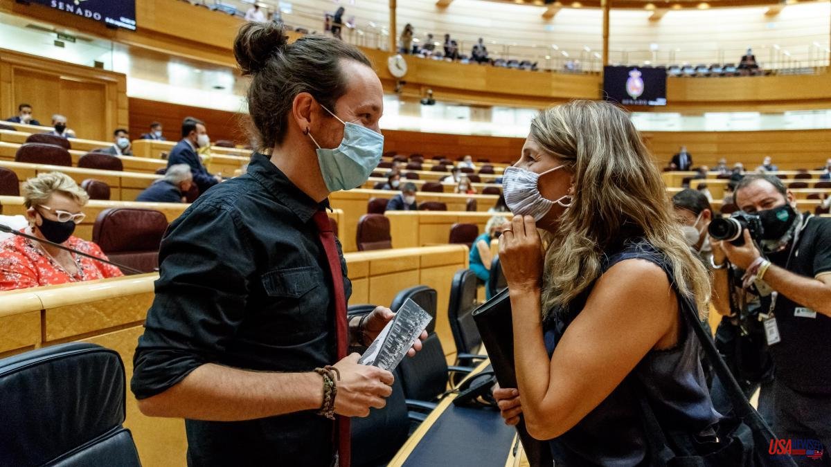 Iglesias declares war on Yolanda Díaz: "putting yourself in profile is miserable and cowardly"