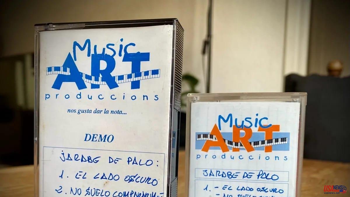 An unpublished original demo of Jarabe de Palo from before launching 'La Flaca' goes up for auction
