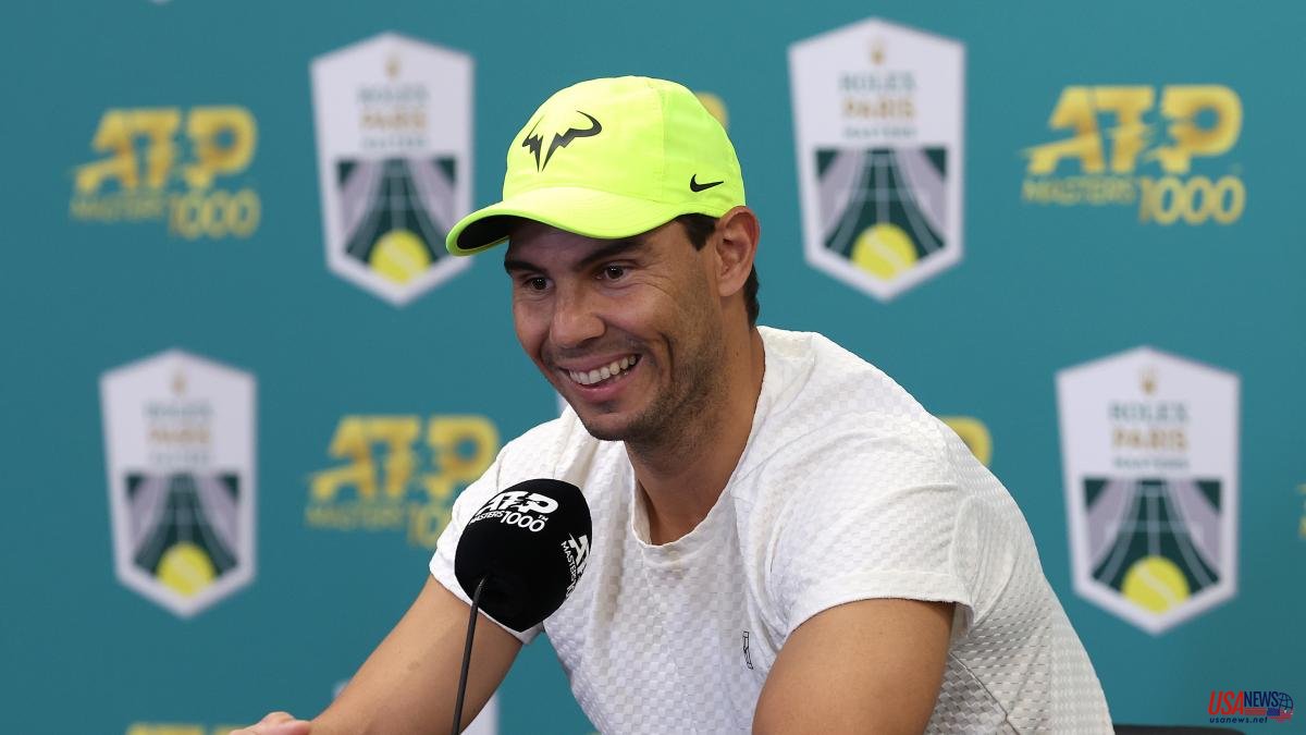 Rafa Nadal - Paul: Schedule and where to watch the Paris Masters 1000 tennis match on TV