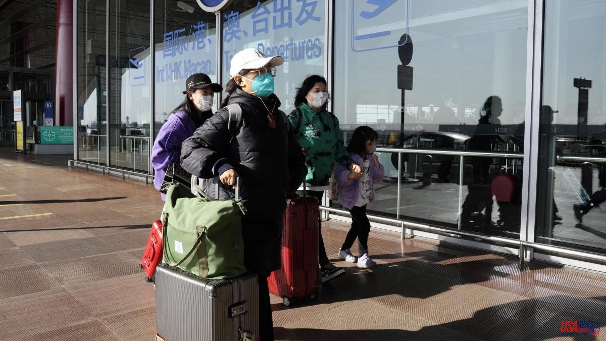 The United States imposes a negative covid test on travelers from China