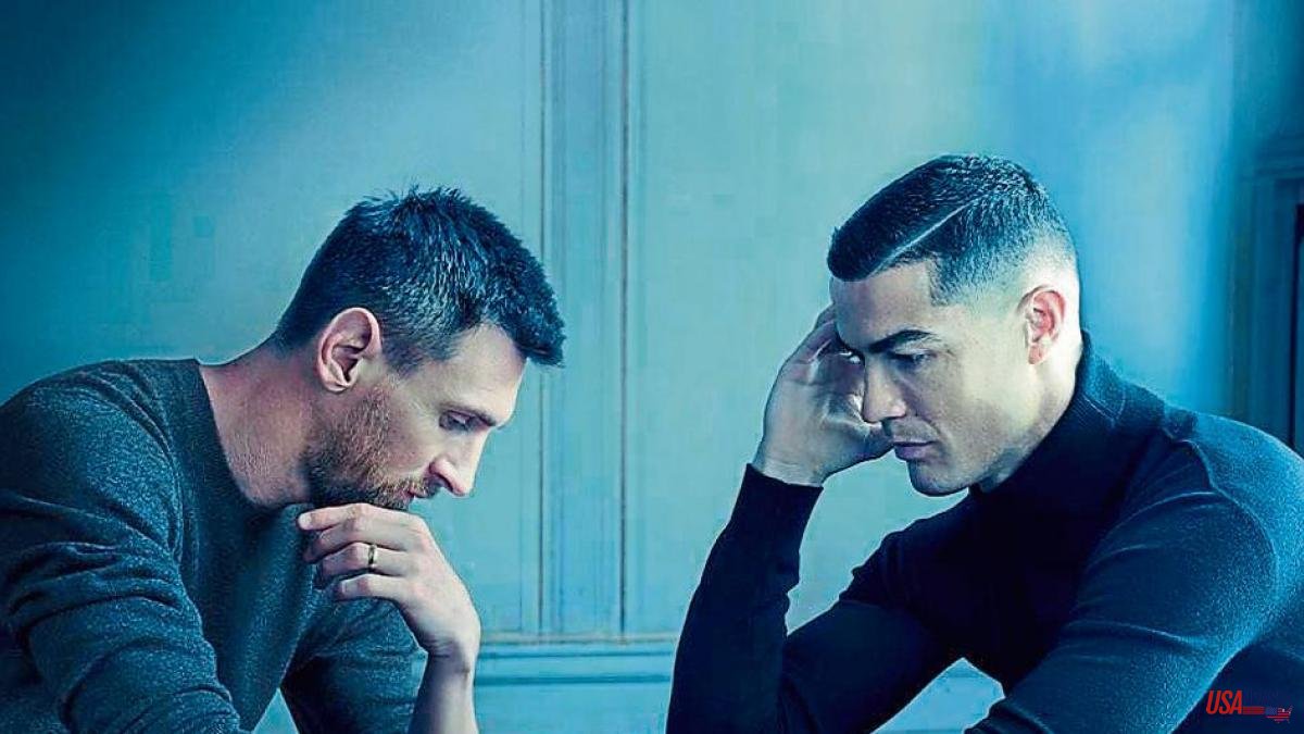 Messi and Cristiano Ronaldo, a different ending for two legendary players