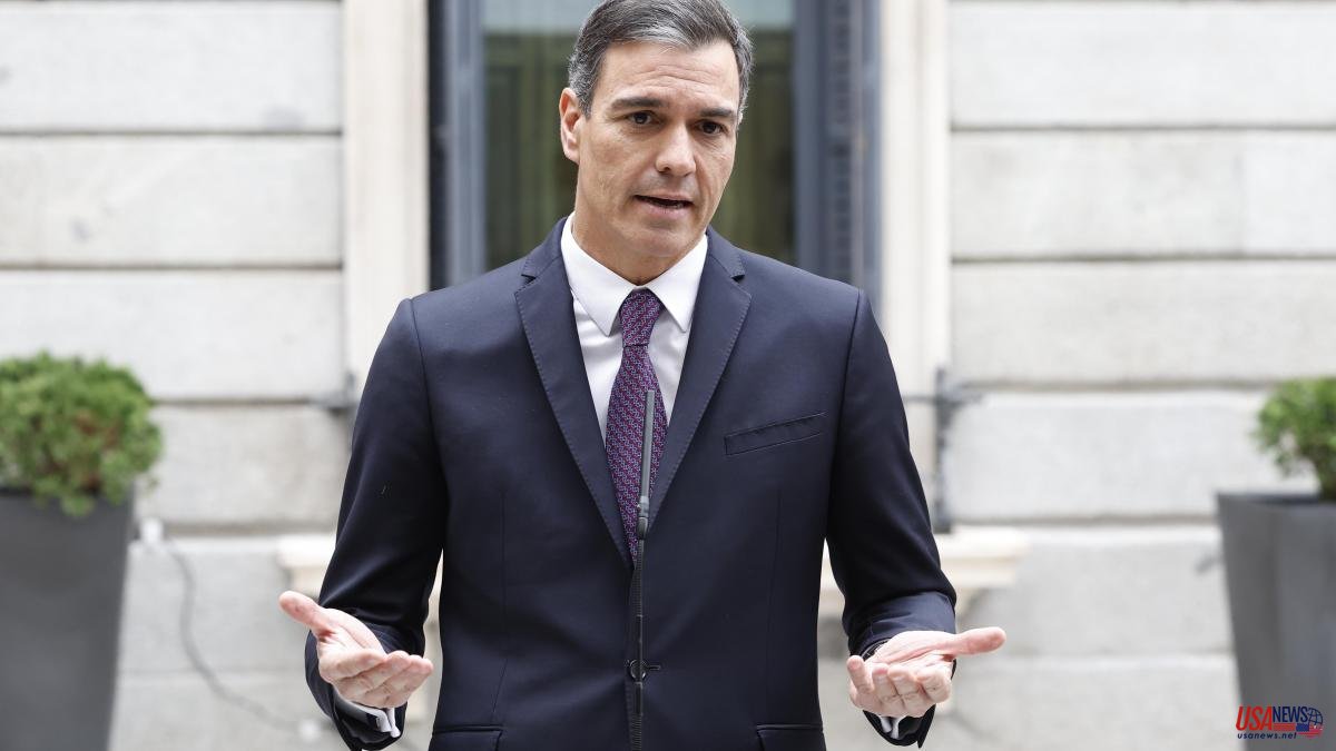 Sánchez claims his "transversal agreements" and places the PP and Vox "outside the Constitution"
