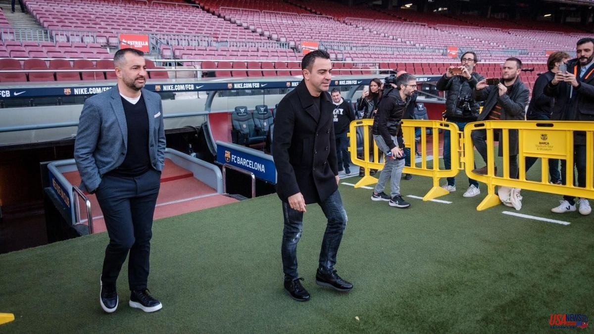This is how Xavi Hernández and Diego Martínez arrive at the Camp Nou derby