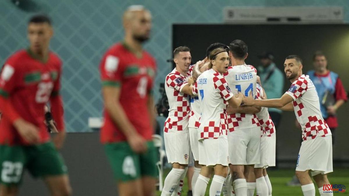 Croatia consoles itself by finishing third in the World Cup
