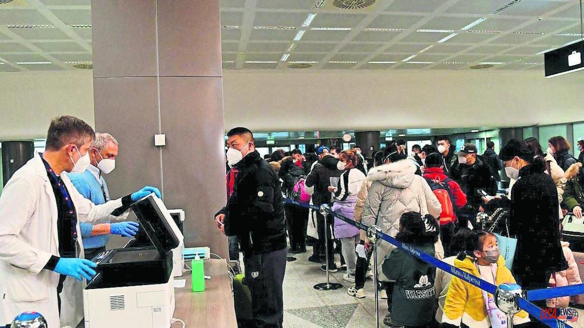 The EU refuses to follow Italy with the covid tests on travelers from China