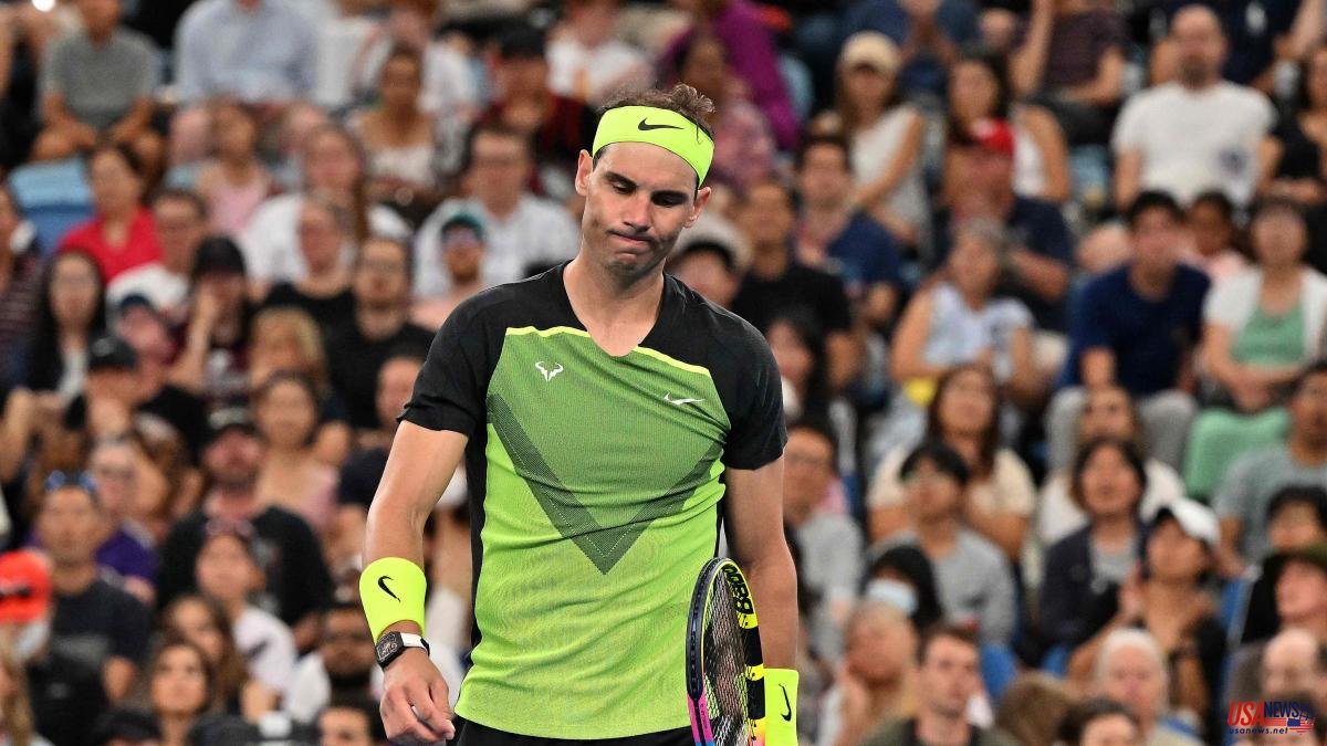 Nadal upset with questions about possible retirement after losing to Norrie