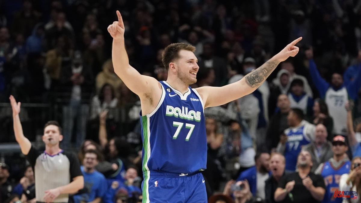 Doncic makes history with an impossible triple double