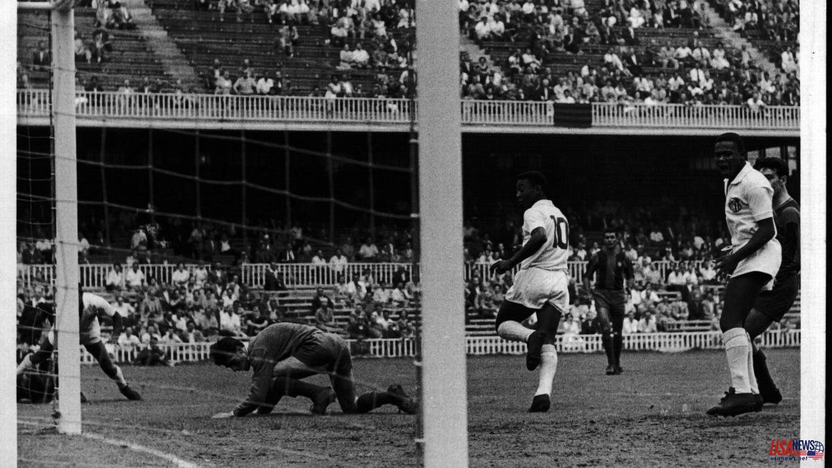 When the Camp Nou vibrated with the magic of Pelé