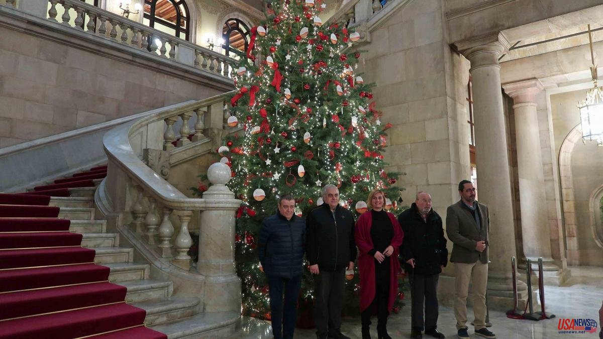 Tree without manger in Parliament