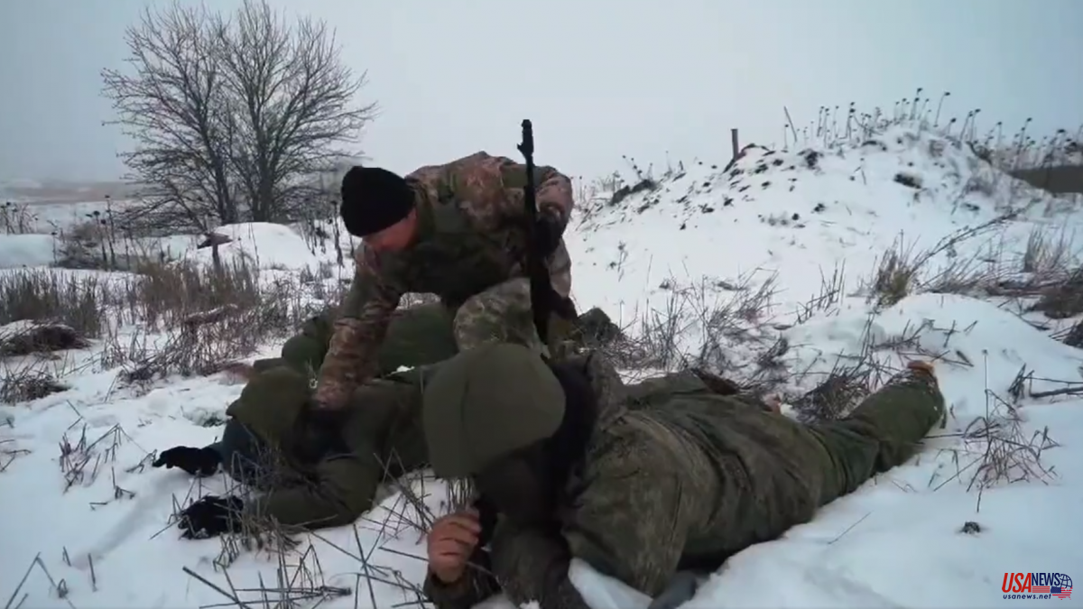 The Ukrainian army "teaches" the Russians to surrender to their drones