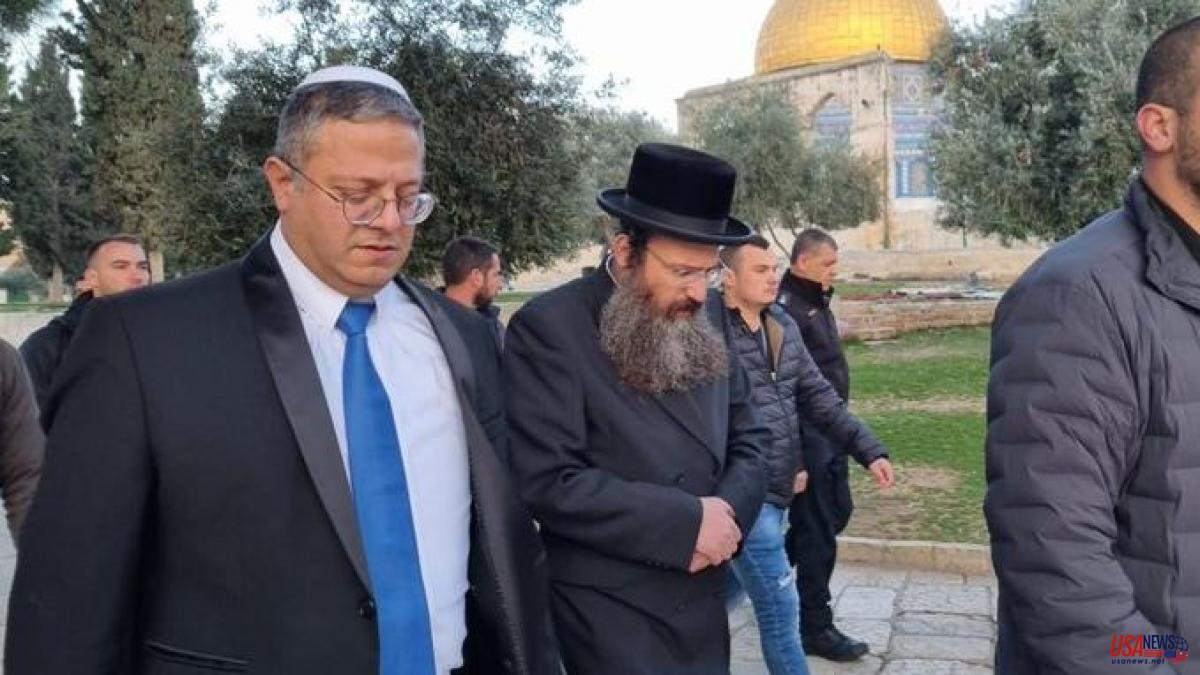Outrage in Islam over the visit of the 'sheriff' to Al Aqsa