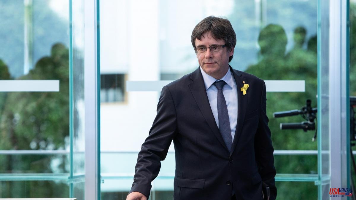 Puigdemont calls for the independence protest for the Spain-France summit Barcelona