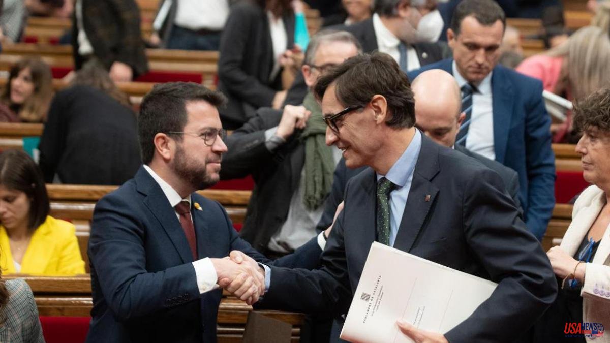 The PSC seeks political counterparts of ERC in the Catalan budgets
