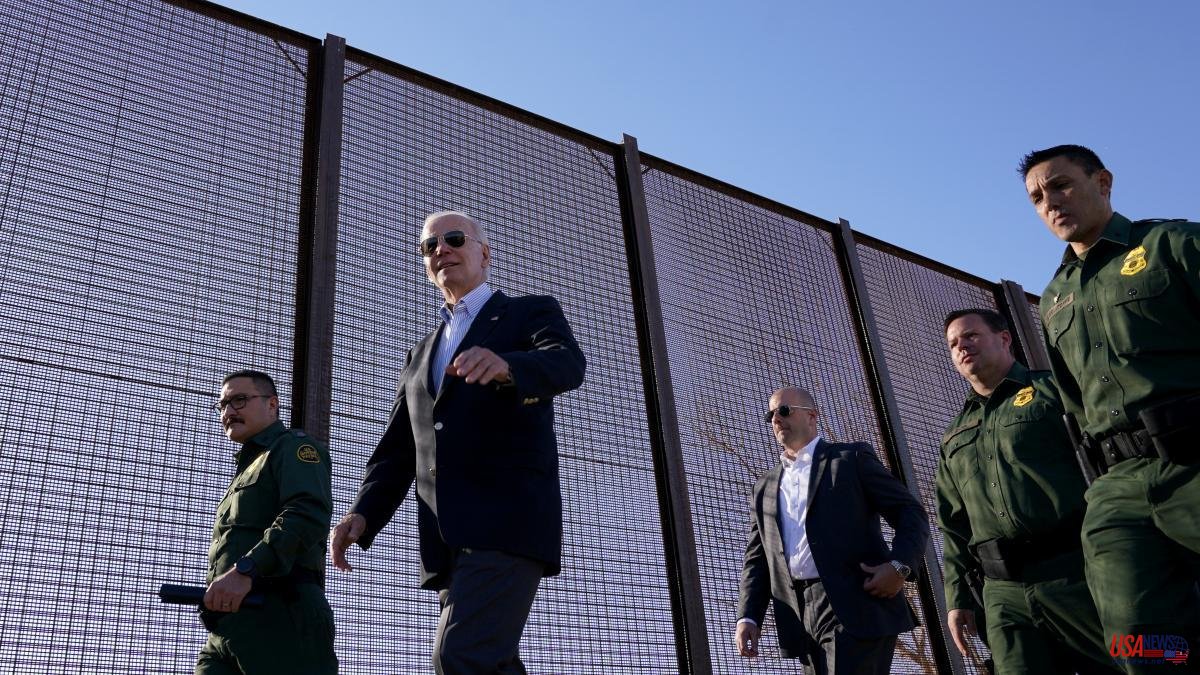 Biden faces his most difficult journey with a border visit in chaos