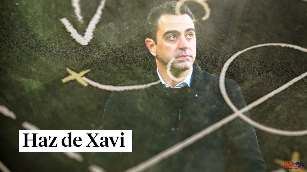 Play Xavi and choose the Barça line-up
