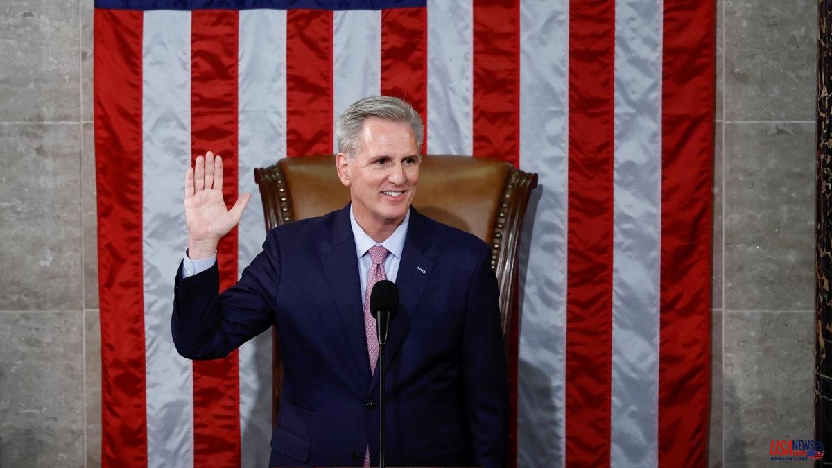 McCarthy wins the presidency of the Lower House but achieves the unlocking at a high price
