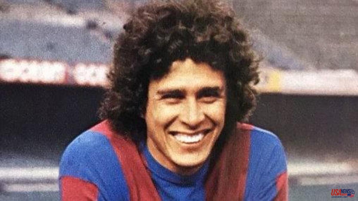 The ex of Barça Roberto Dinamita dies