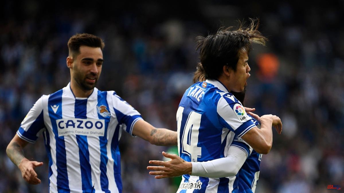 Silva and Kubo put an end to Real Sociedad's losing streak