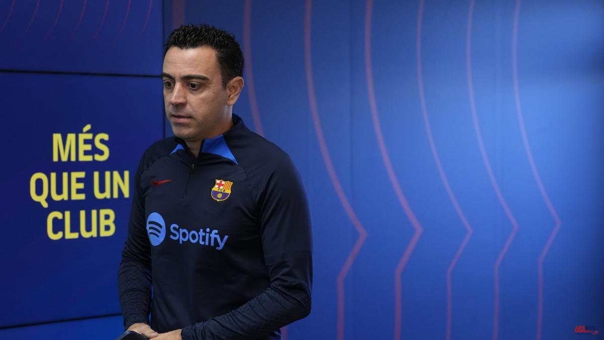 Xavi: "Nothing destabilizes us, we are very focused on the classic"
