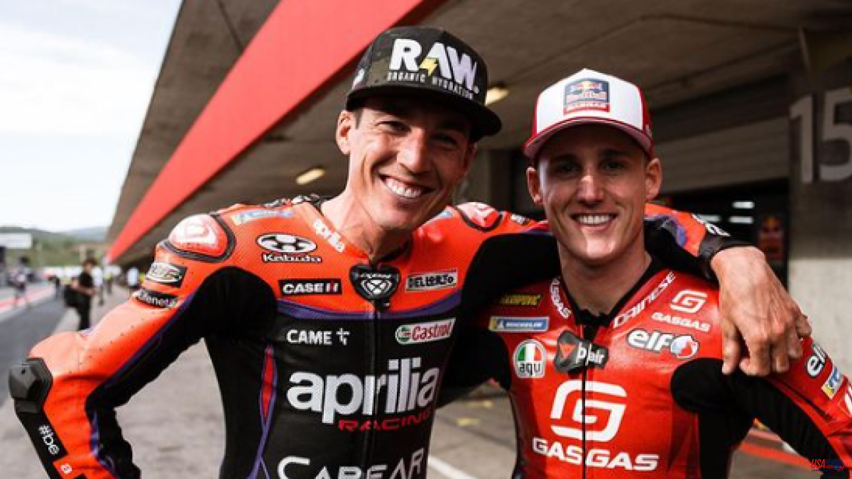 The affectionate message from Aleix Espargaró to his brother Pol after the hard fall in Portimão