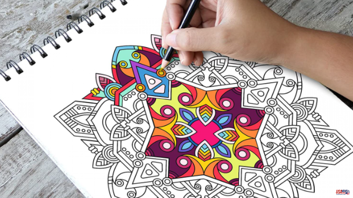 Mandala coloring books that will help you have fun, relieve stress and relax