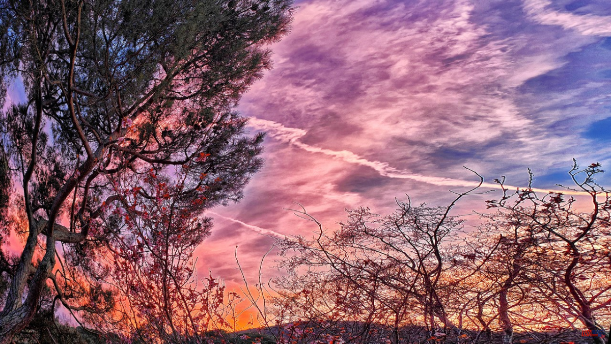 The red sunsets of La Conreria