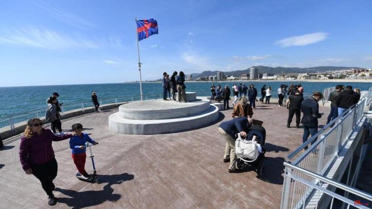 The Port of Mataró opens a new elevated viewpoint at the entrance