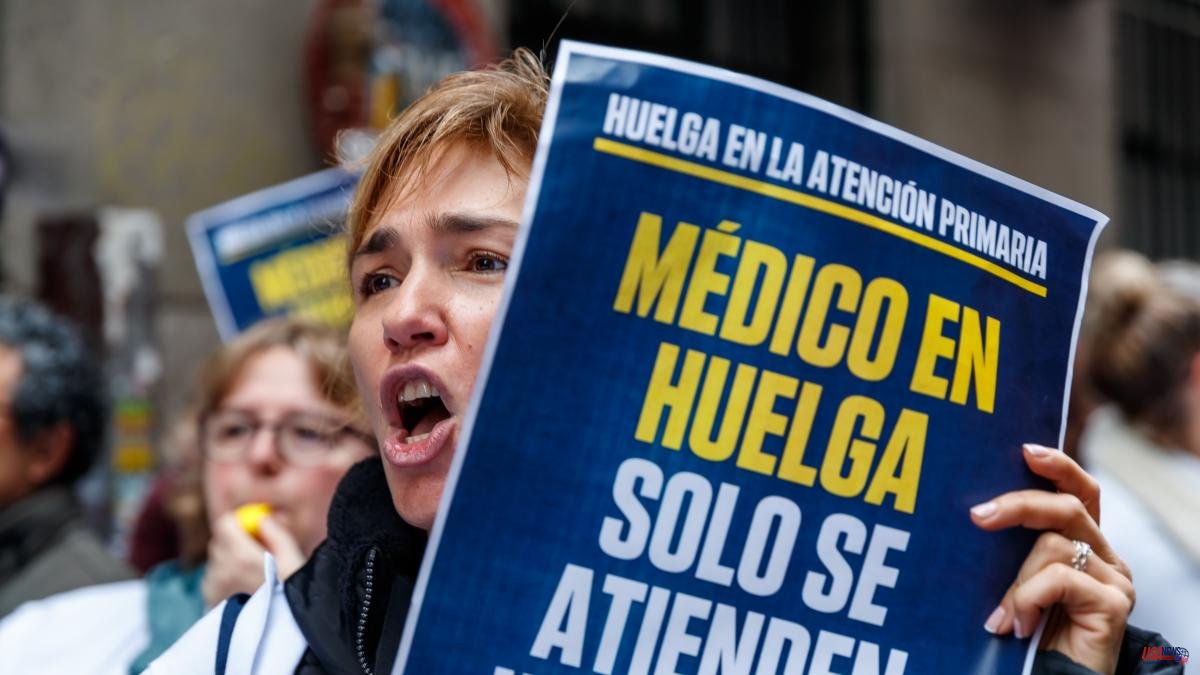 Ayuso ends the Madrid doctors' strike by increasing the health budget