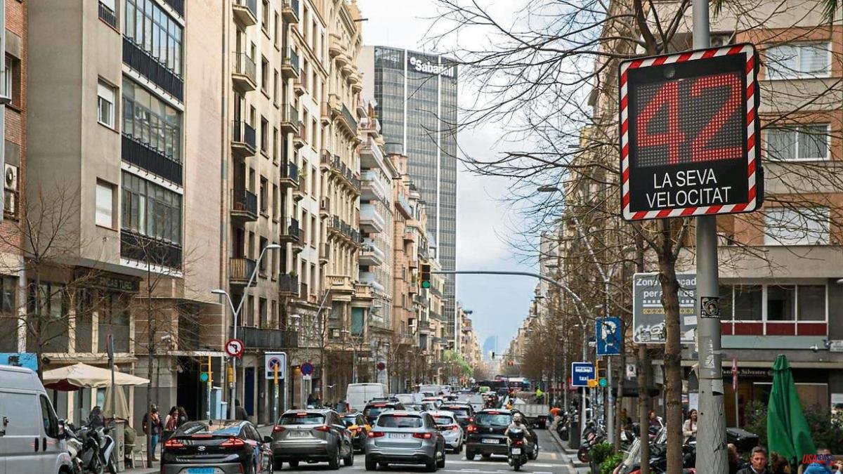 Barcelona is studying eliminating the 30 km/h limit outside school hours