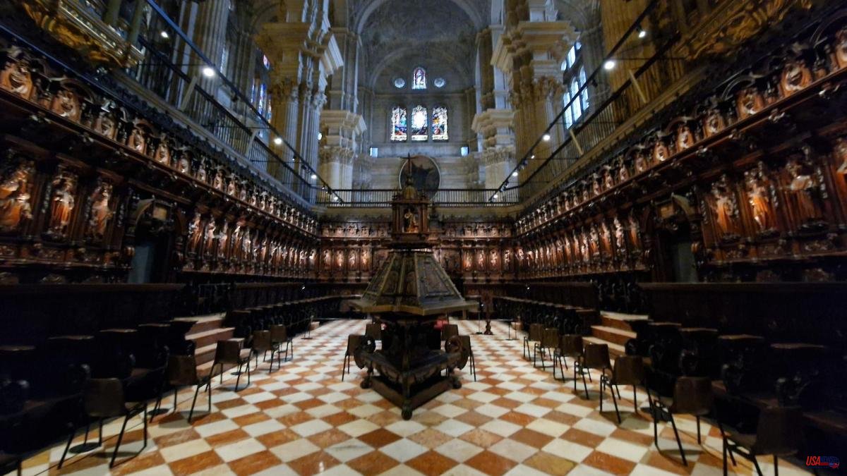 Do you know the baroque choir of the cathedral of Malaga?
