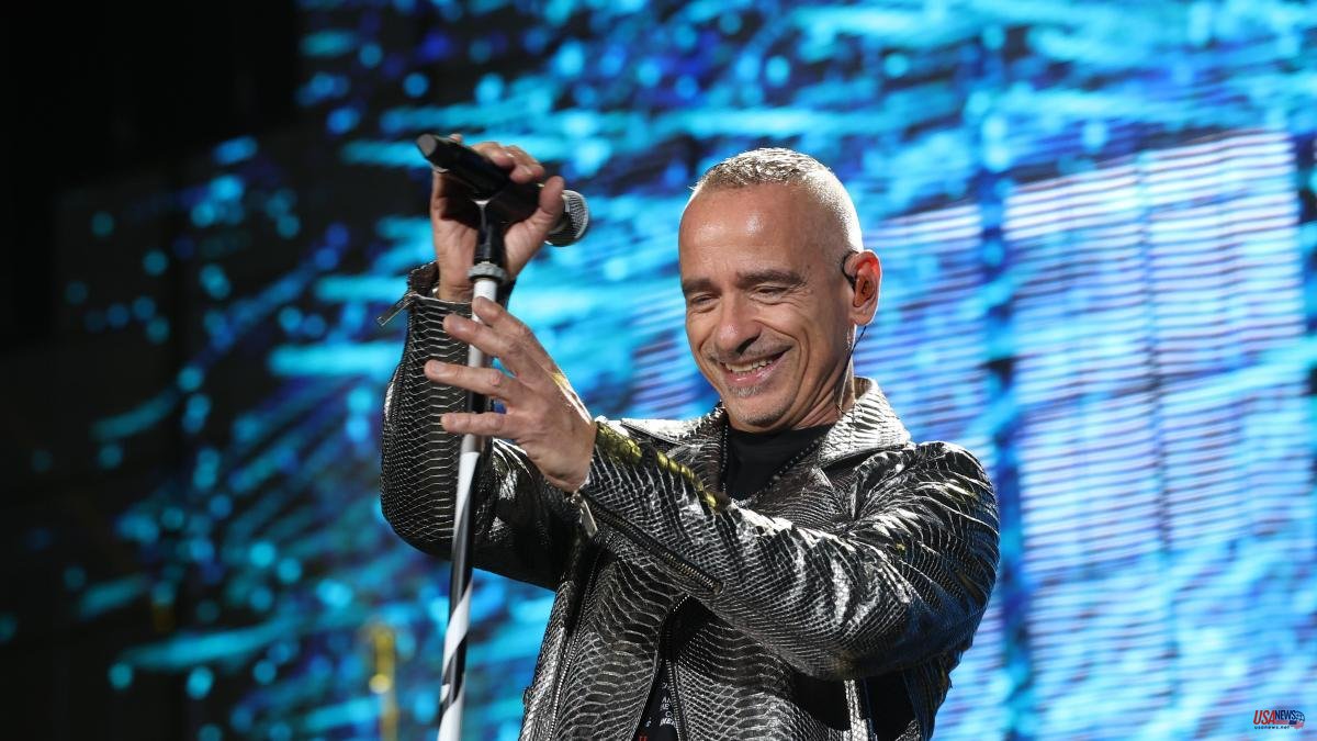 Eros Ramazzotti becomes a grandfather and hours later he messes her up at the WiZink Center in Madrid: "I'm leaving!"