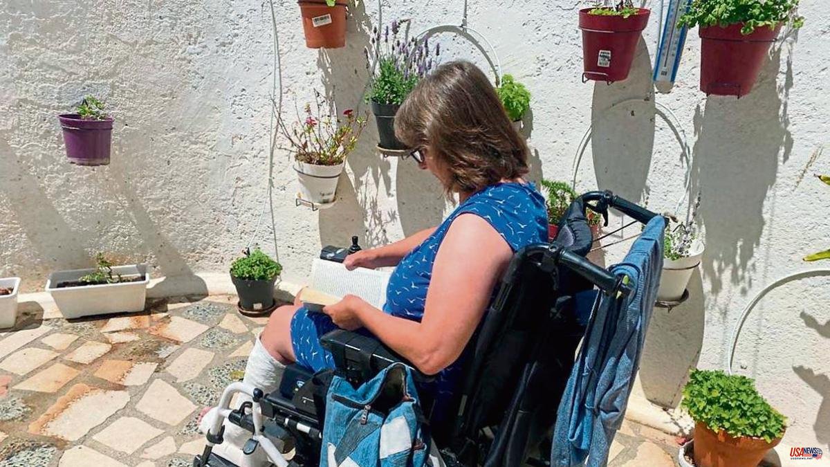 A woman with a disability after leaving her abuser: "I have resurfaced"
