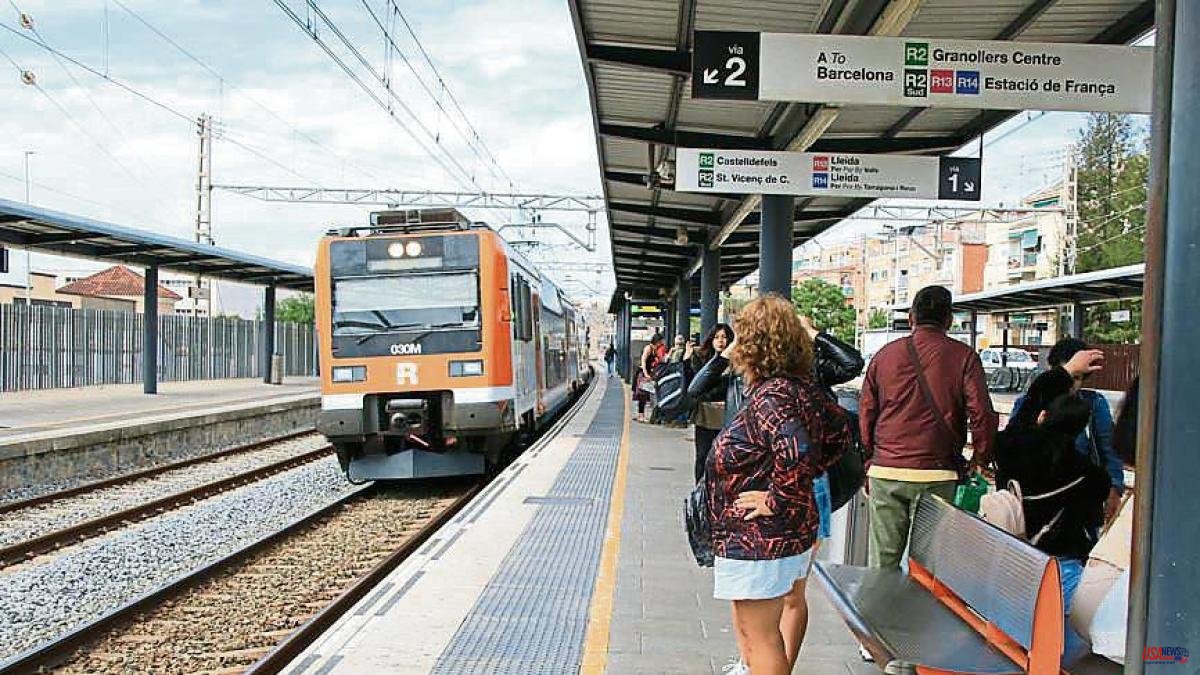 Recovery of the lines affected by the Gavà breakdown