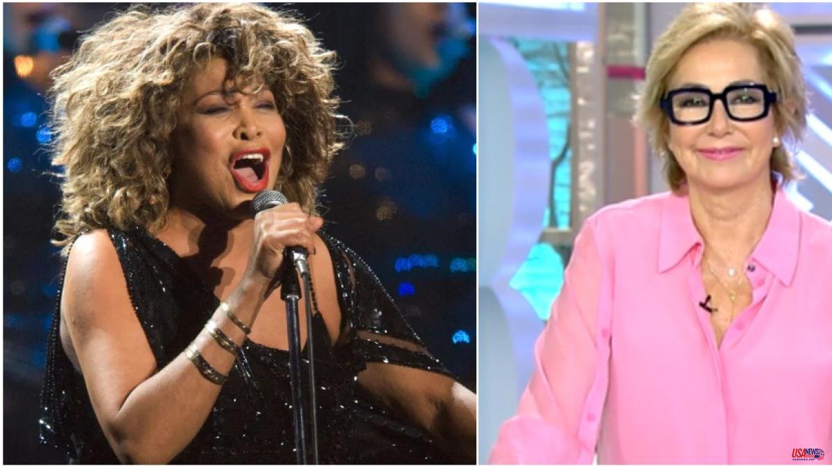Ana Rosa's emotional tribute to Tina Turner after her death